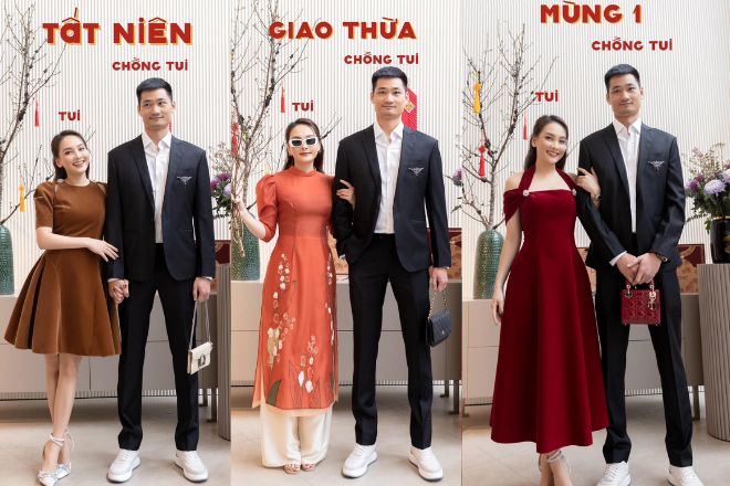 Diễn viên Bảo Thanh gợi ý “outfits” của hai vợ chồng 7 ngày Tết khiến dân mạng cười bò