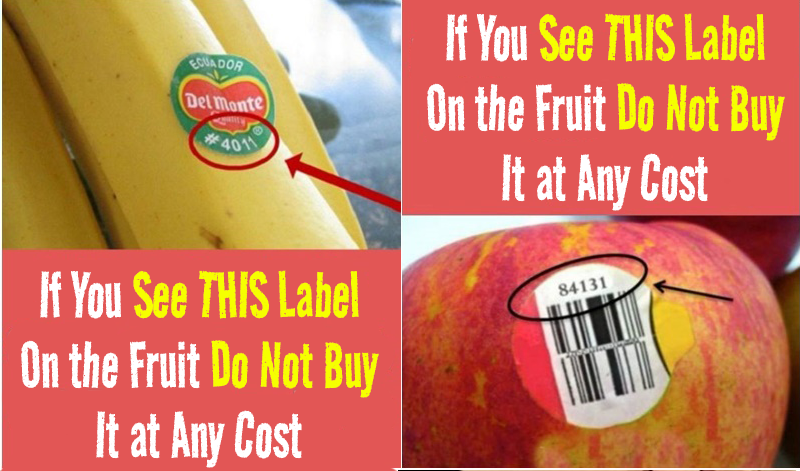 If You See THIS Label On the Fruit Do Not Buy It at Any Cost – This Is Why