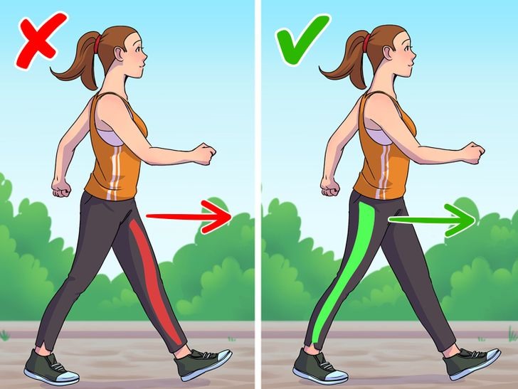 Những sai lầm khi đi bộ mất tác dụng, ảnh hưởng đến sức khỏe