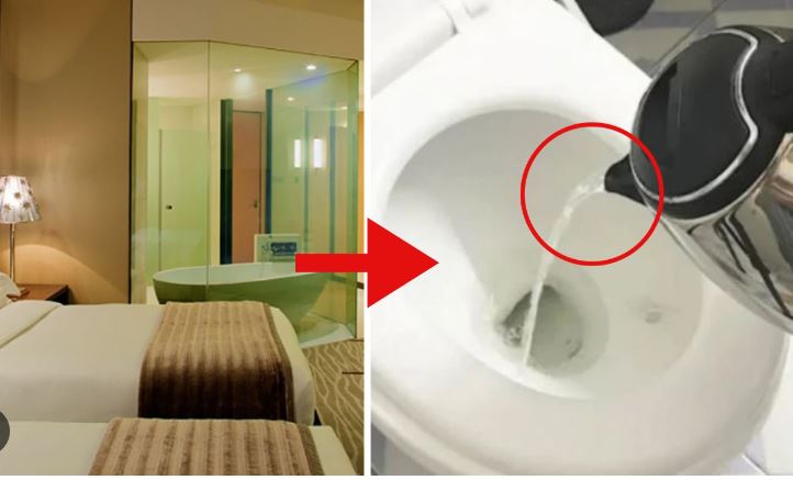 Vì sao phải đổ nước sôi vào bồn cầu khi nhận phòng khách sạn?
