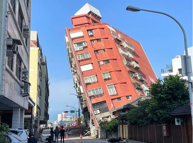 Động đất mạnh nhất 25 năm rung chuyển Đài Loan, đã có người thiệt mạng