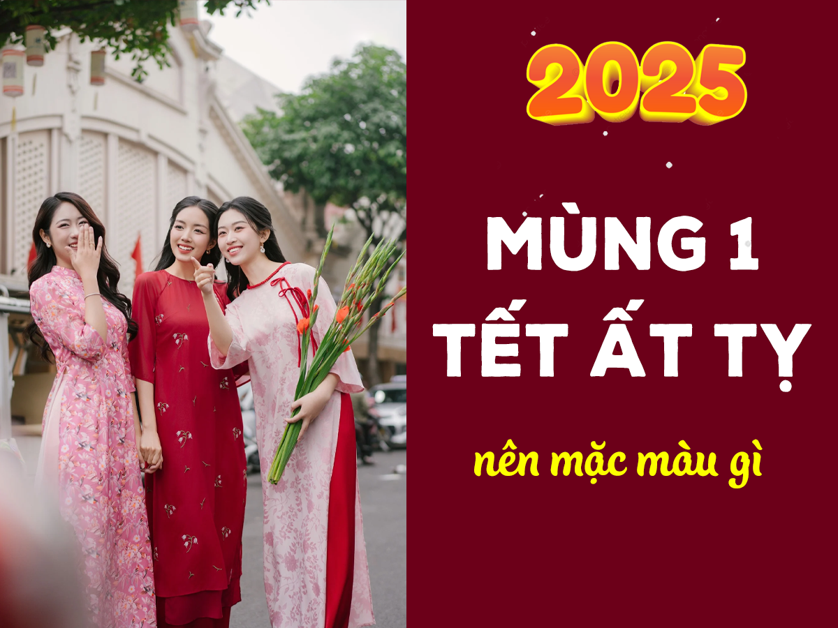 Mùng 1 Tết 2025: Đừng chỉ màu màu đỏ, mặc màu này để cả năm may mắn, rước lộc tài?