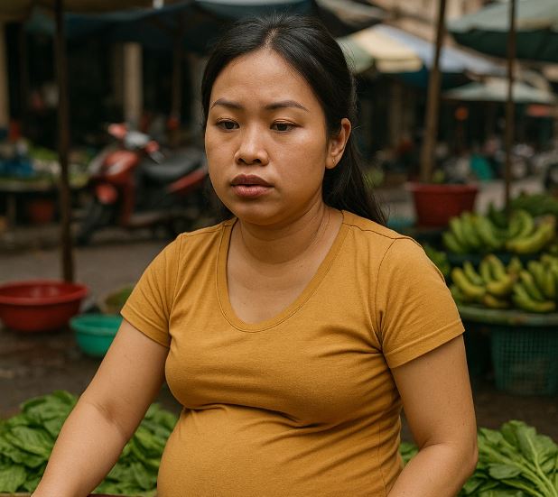Chị bán rau nổi tiếng nhất chợ có b:ầu sau 1 lần đi đám cưới nhưng chị nhất quyết không nói bố đứa bé là ai