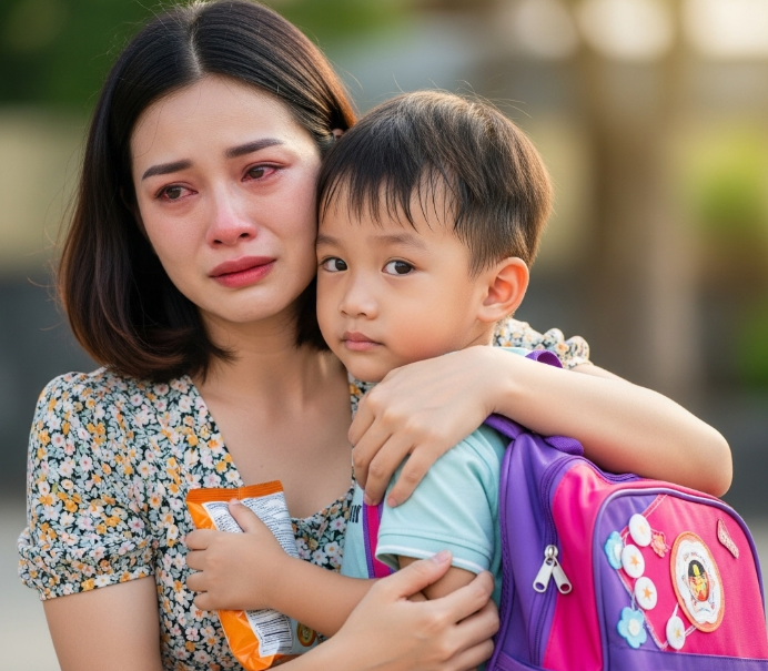 Tôi và chồng ly hôn được 2 năm nhưng vẫn hay đưa cháu về chơi với ông bà nội. Tháng trước, mẹ chồng tôi có tặng cháu một chiếc balo mới…