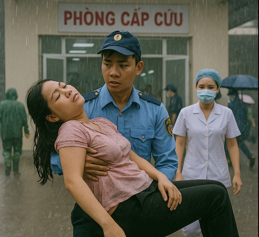 Anh bảo vệ đưa cô gái bị ngất vào phòng cấp c:ứu trong mưa, không ngờ hành động đó khiến cuộc đời anh thay đổi mãi mãi