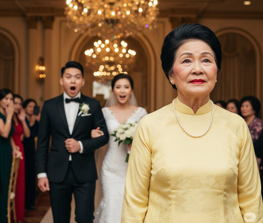 Con trai chê mẹ ngh:èo nên ngày cưới thuê người thay thế bà, không ngờ mẹ chính là…
