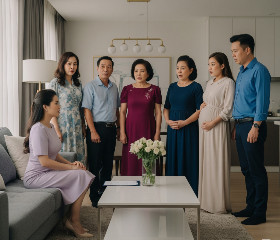 Bồ của chồng m:ang th:ai, cả nhà chồng ép tôi ly hôn để nhường chỗ, tôi mỉm cười nói một câu khiến sáu người tái mặt
