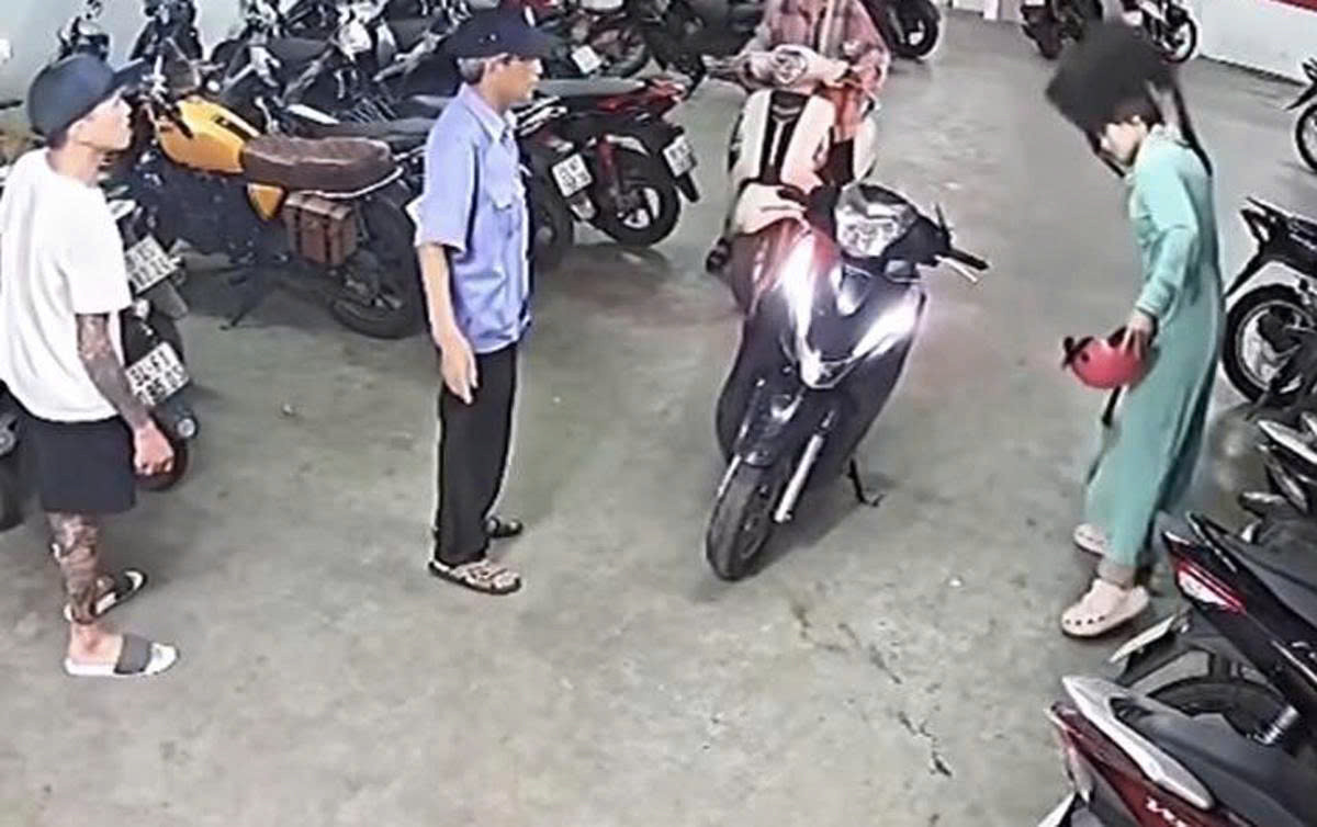 Danh tính cô gái Hà Nội ph:ản đ:òn, khống chế nam thanh niên xăm trổ ở hầm giữ xe