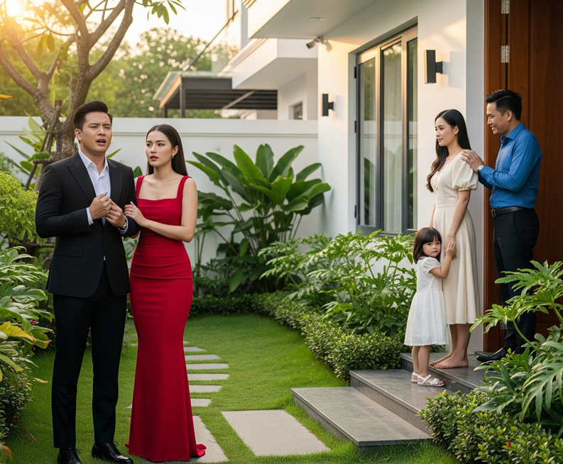 L:y h:ôn 5 tháng, tôi dẫn bạn gái mới về ra mắt vợ cũ để trêu ngươi, ai ngờ cửa vừa mở, tôi mới là người phải hóa đá…