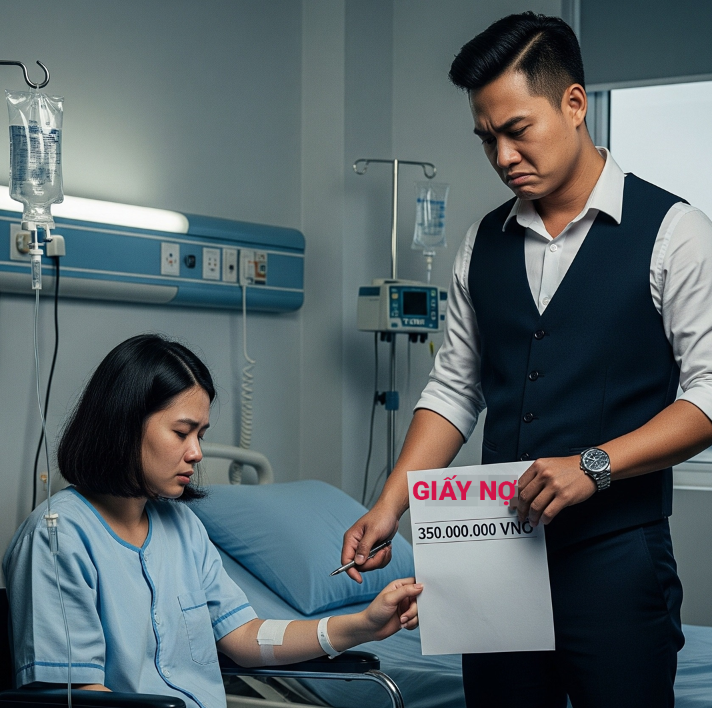 Chị gái mượn em trai 350 triệu để chữa bệnh, em bắt chị viết giấy nợ, ai dè khi về nhà mở tờ giấy ra xem, chị s:ững s:ờ ch:ết l:ặng…