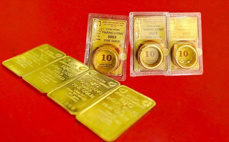Cập nhật giá vàng sáng 20.9: Trong nước vẫn có xu hướng giảm xuống