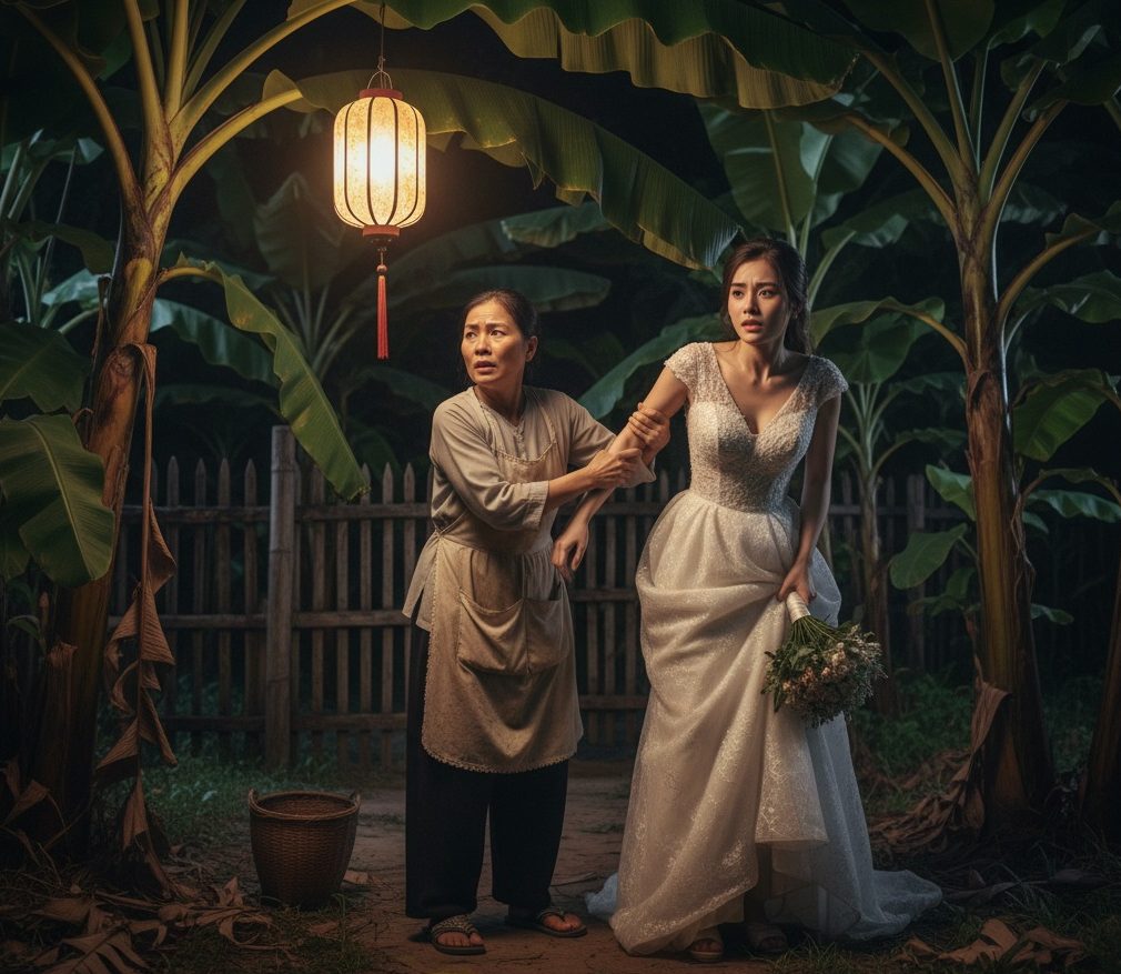 Đêm tân hôn, vừa mới ra sau nhà thay cái váy ngủ bà giúp việc đã lao vào kéo tôi ra bụi chuối thì thầm “mày có muốn giống con vợ trước không”