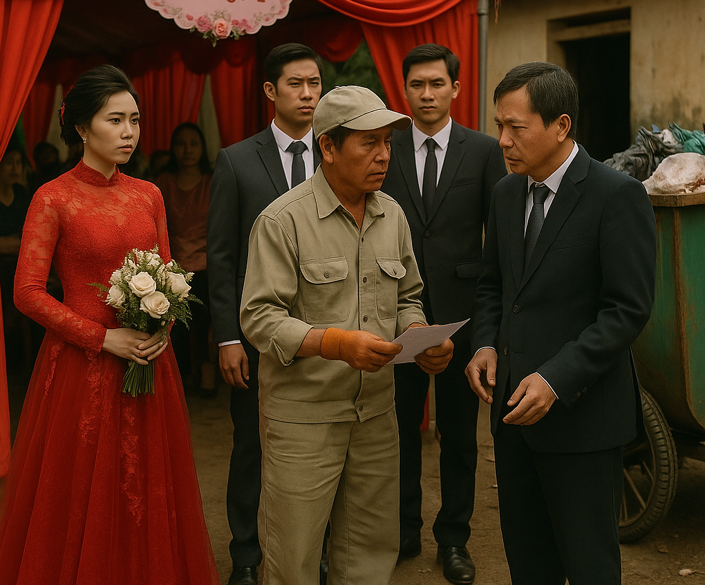 Cả họ nhà trai bỏ về giữa lễ cưới vì phát hiện bố mẹ cô dâu “nhà làm nghề nhặt rác”. Bất ngờ…
