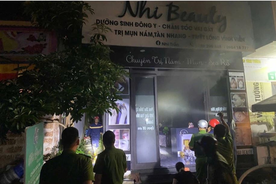 Cháy nhà lúc rạng sáng, chủ tiệm spa tuvong