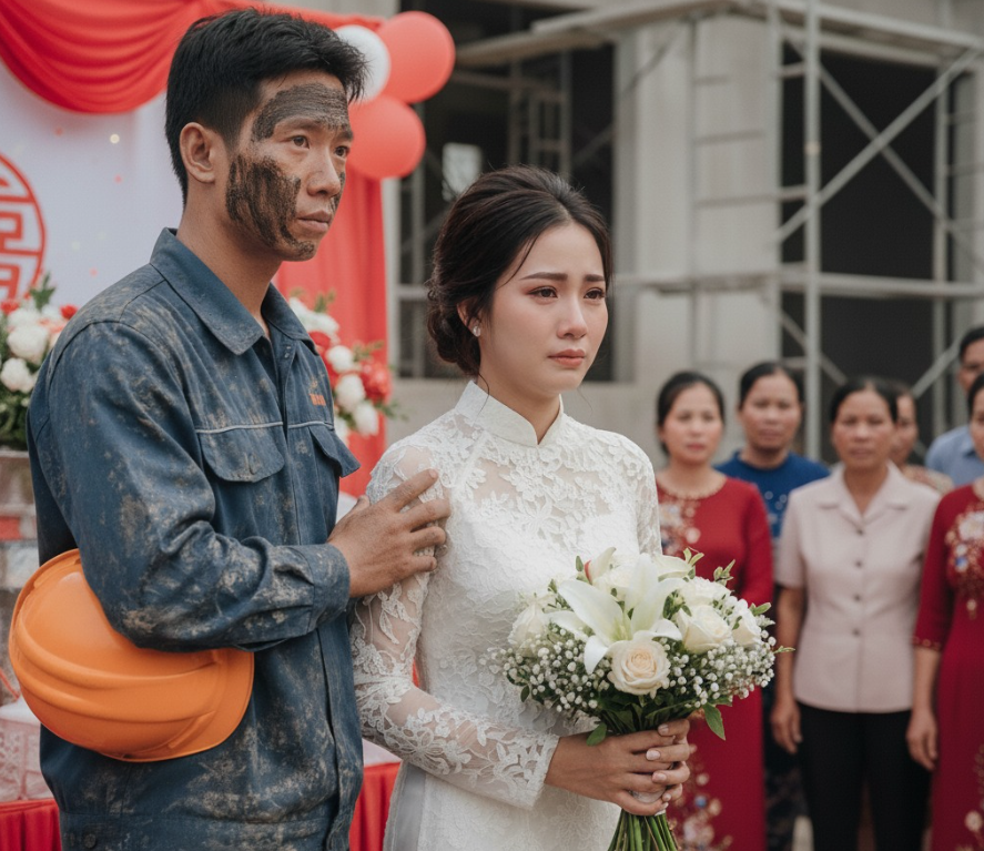 Sắp đến ngày kết hôn nhưng Hoa khôi lại bị bạn trai giàu có b:ỏ, cô chẳng còn mặt mũi nào nhìn họ hàng nên đành kết hôn với anh thợ xây