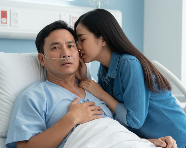 12 năm biết chồng ng:oại t:ình, vợ vẫn im lặng, khi chồng h:ấp h:ối, vợ nói một câu khiến anh ta tái mặt