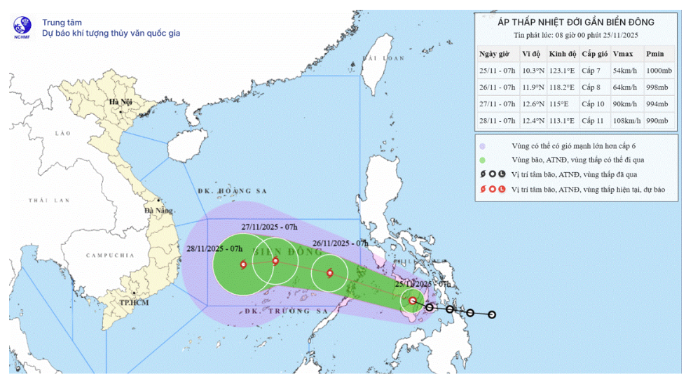 TP.HCM khẩn cấp ứng phó bão số 15 sắp xuất hiện