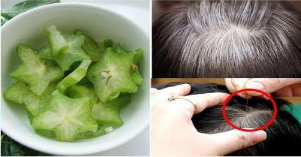 Ai mắc chứng tóc bạc sớm sẽ mừng rơi nước mắt vì tóc đen và mượt trở lại nhờ 3 quả khế chua